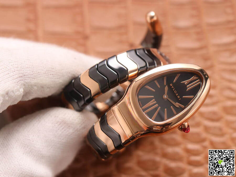 Bvlgari Serpenti BV Factory Rose Gold Case