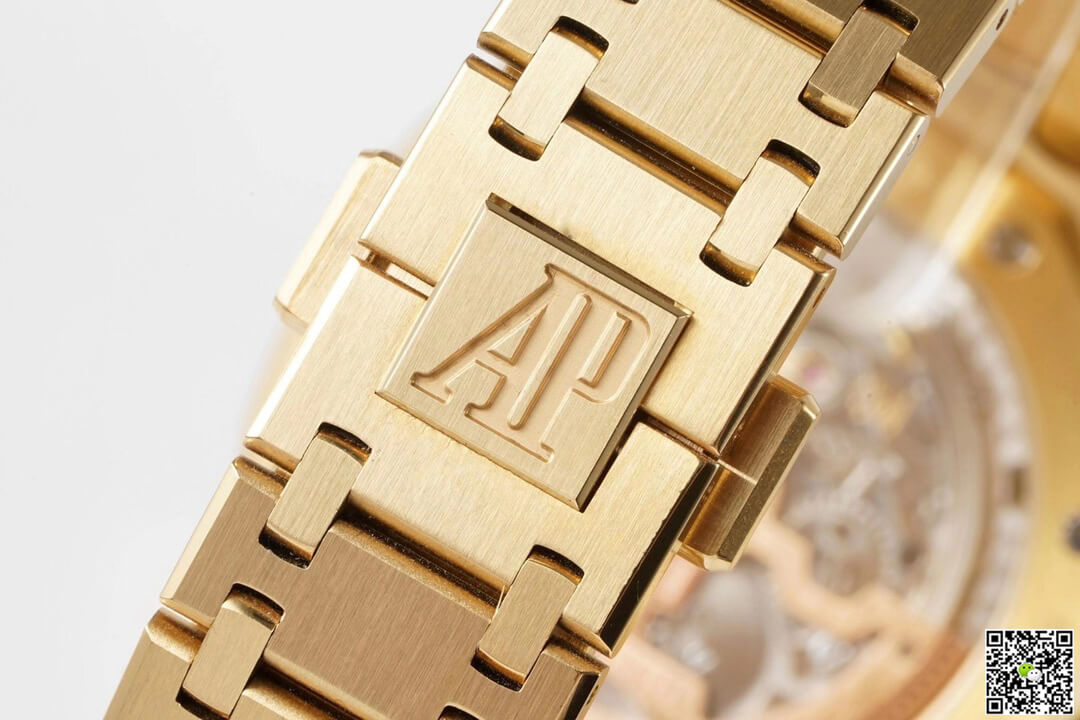 Audemars Piguet Royal Oak 15202BA.OO.1240BA.01 KZ Factory Yellow Gold Blue Dial