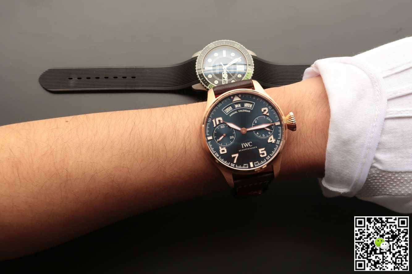 IWC Pilot IW502701 ZF Factory Blue Dial