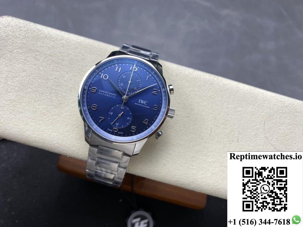 IWC PORTUGAL IW371606 ZF FACTORY STAINLESS STEEL STRAP