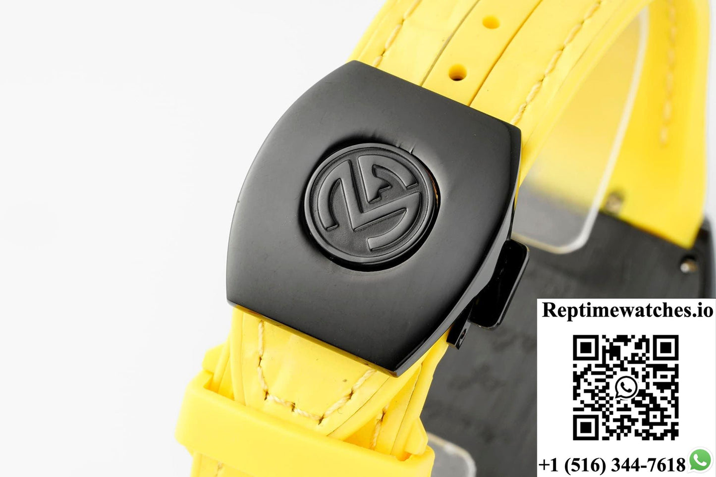 Franck Muller Vanguard ABF factory yellow strap