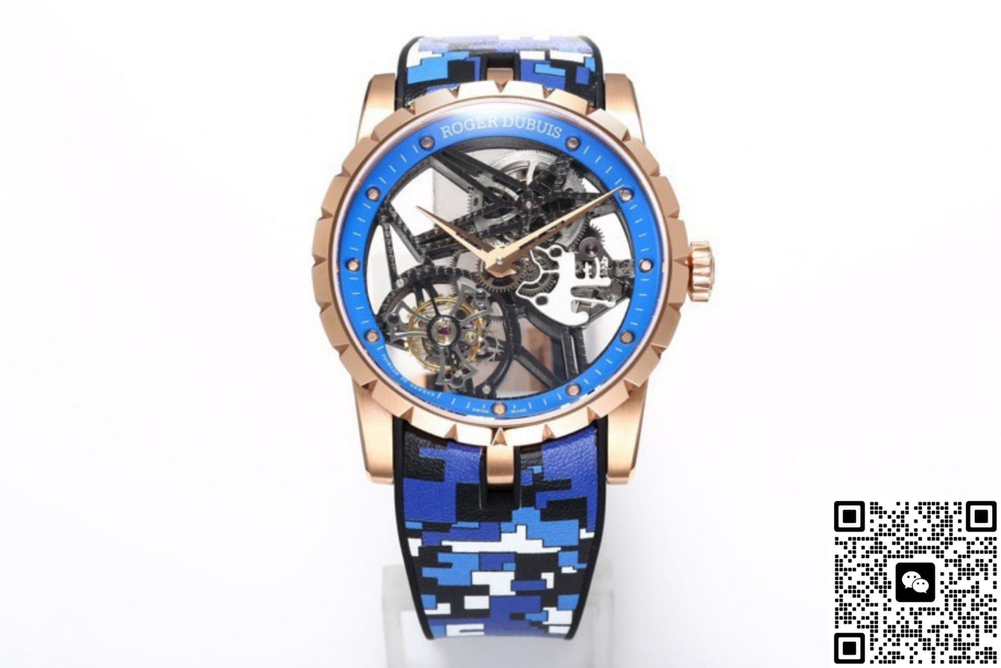 Roger Dubuis Excalibur RDDBEX0940 NEW Factory Rose Gold Bezel