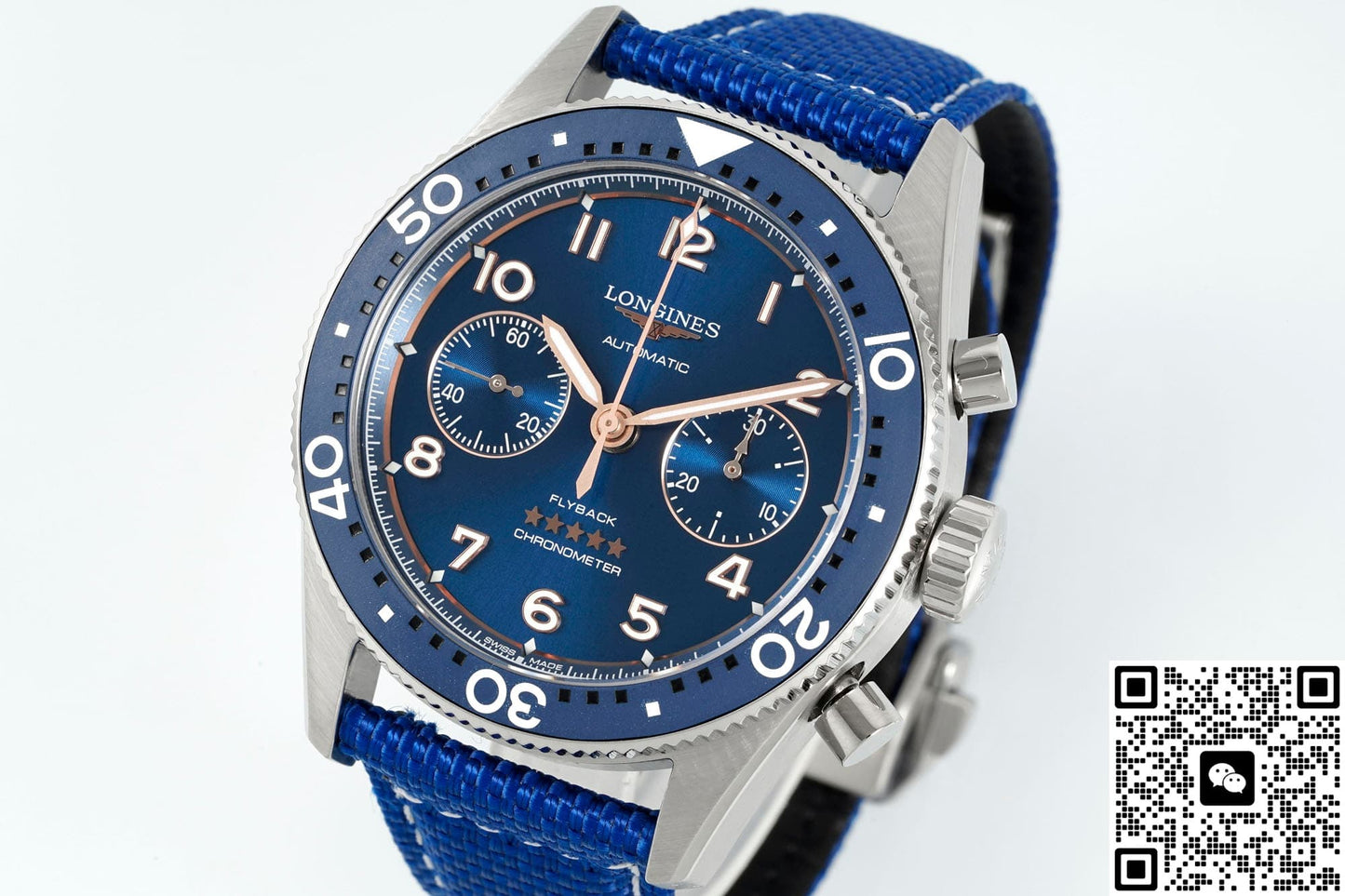 Longines Spirit L3.821.4.93.2 AF Factory Chronograph