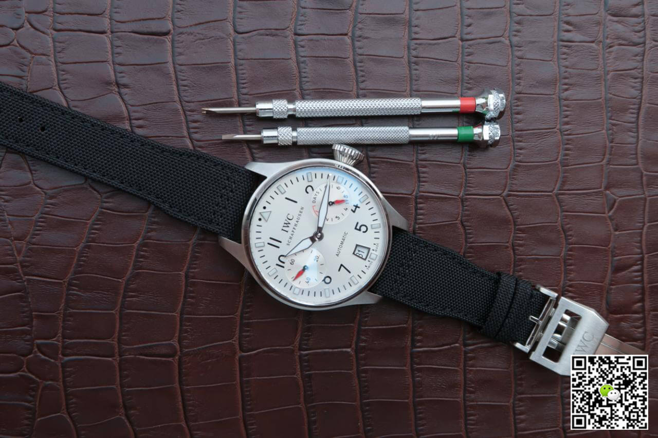 IWC Pilot 3777 Limited Edition ZF Factory White Dial