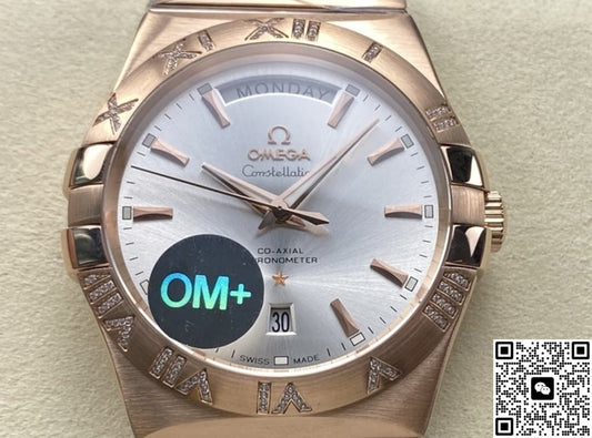 Omega Constellation 123.55.38.22.02.001 OM Factory 8612 Movement