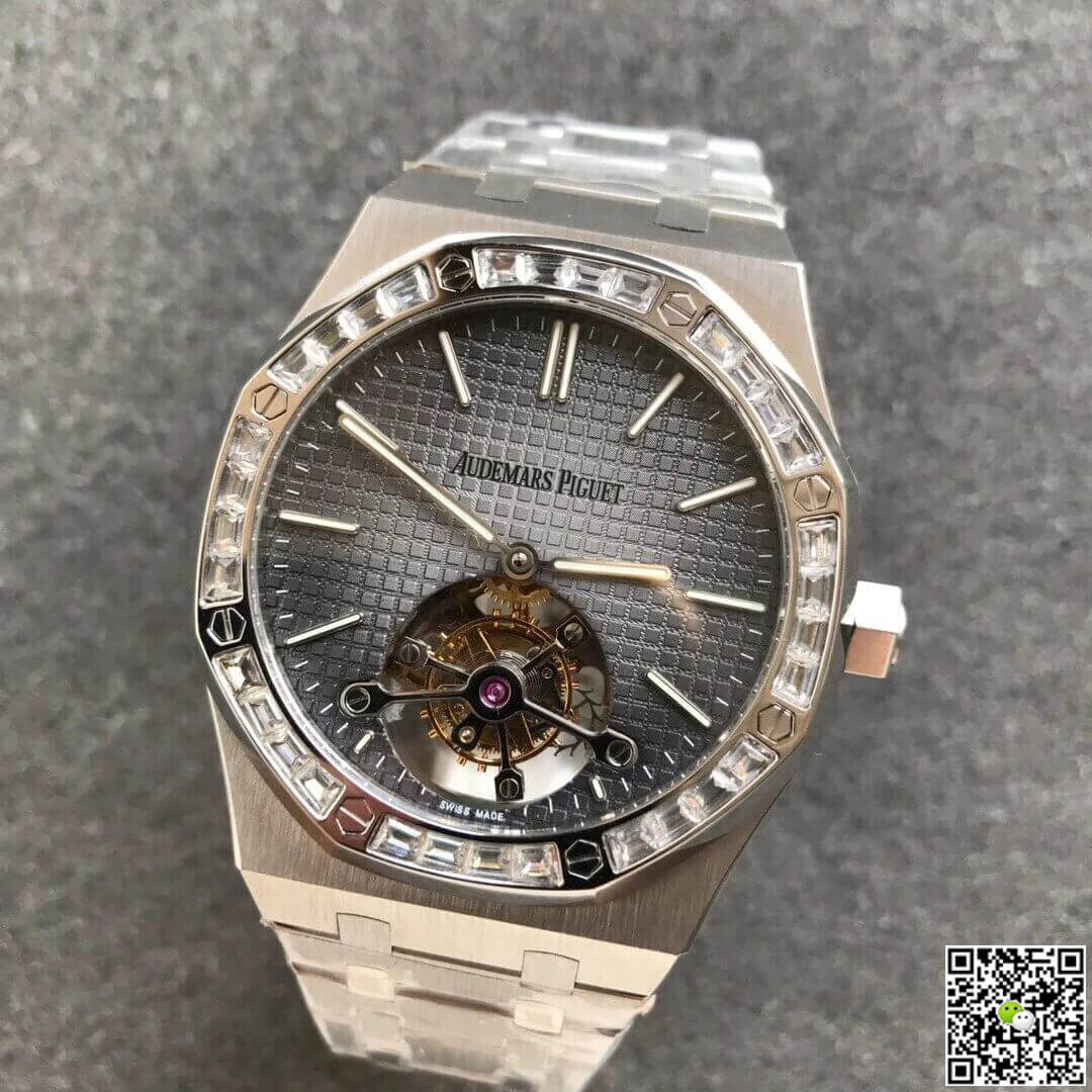 Audemars Piguet Royal Oak Tourbillon Extra Thin 26516PT.ZZ.1220PT.01 R8 Factory Grey Dial