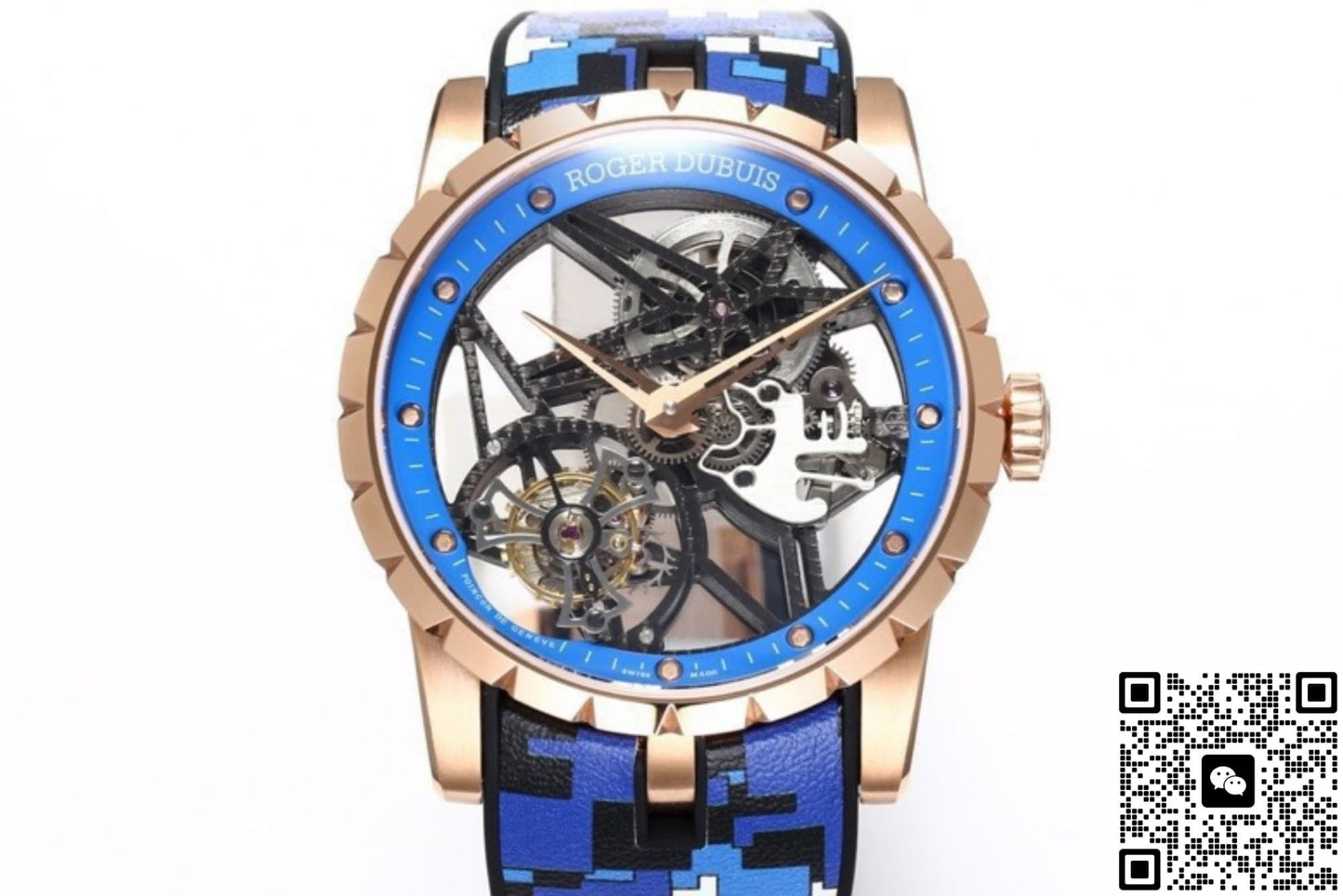 Roger Dubuis Excalibur RDDBEX0940 NEW Factory Rose Gold Bezel