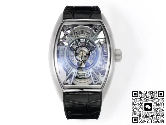 Franck Muller V45 NEW Factory Tourbillon Skeleton Dial