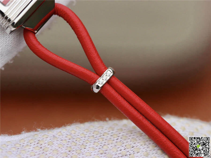 Jaeger-LeCoultre Reverso 3268560 MG Factory Stainless Steel Red Dial