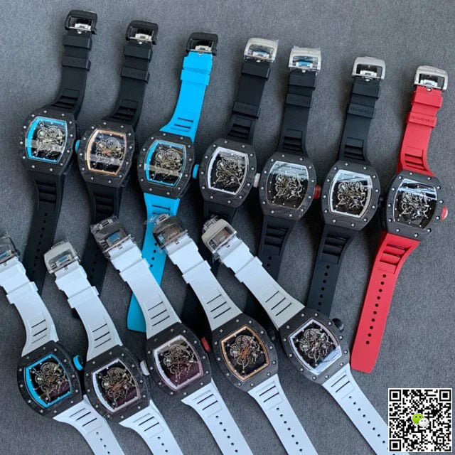 Richard Mille RM055 KV Factory V2 Carbon Fiber Skeleton Dial