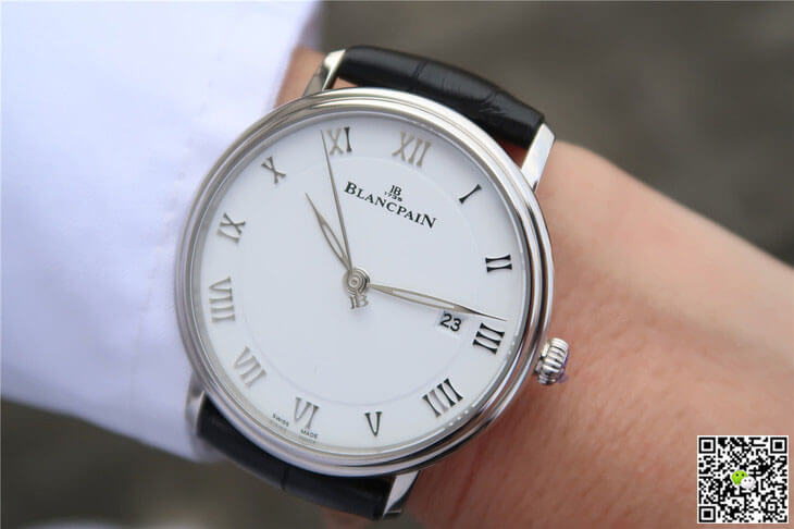 Blancpain Villeret 6651-1127-55B ZF Factory White Dial