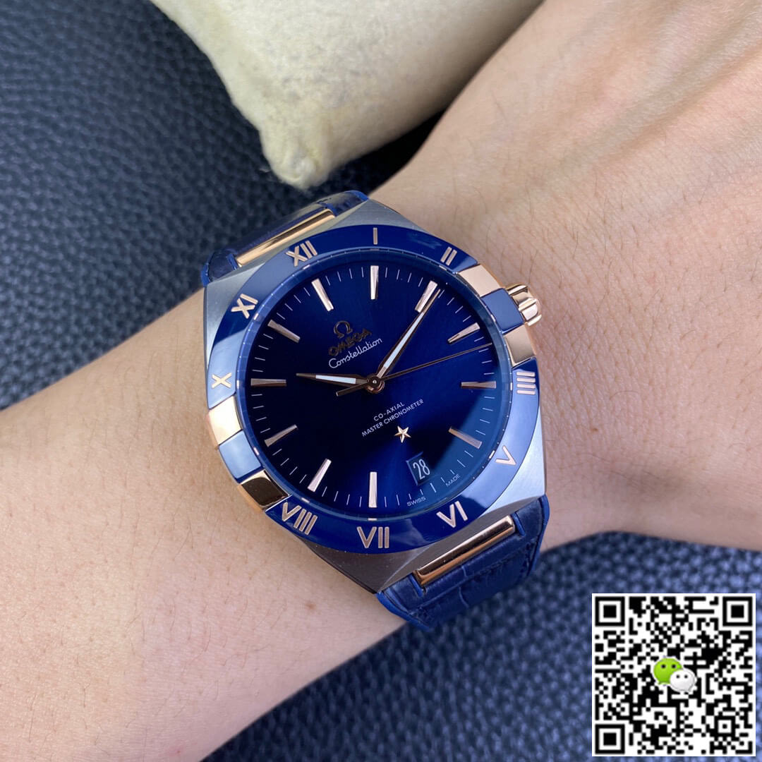 SBF Omega Constellation 131.23.41.21.03.001 VS Factory Blue Dial
