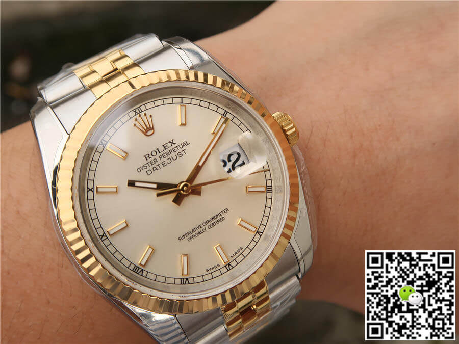 Rolex Datejust 116233 36MM AR Factory Yellow Gold