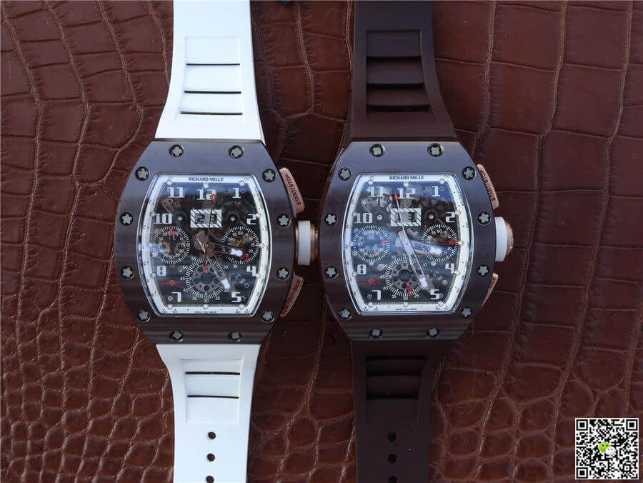 Richard Mille RM011 KV Factory Brown Ceramic Case