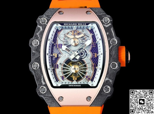 Richard Mille RM21-01 RM Factory Orange Strap