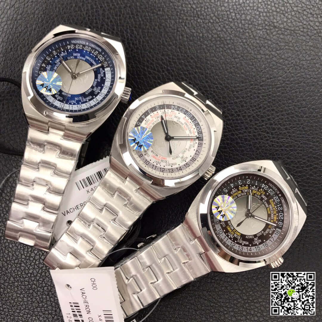 Vacheron Constantin Overseas 7700V/110A-B172 World Time 8F Factory Blue Dial