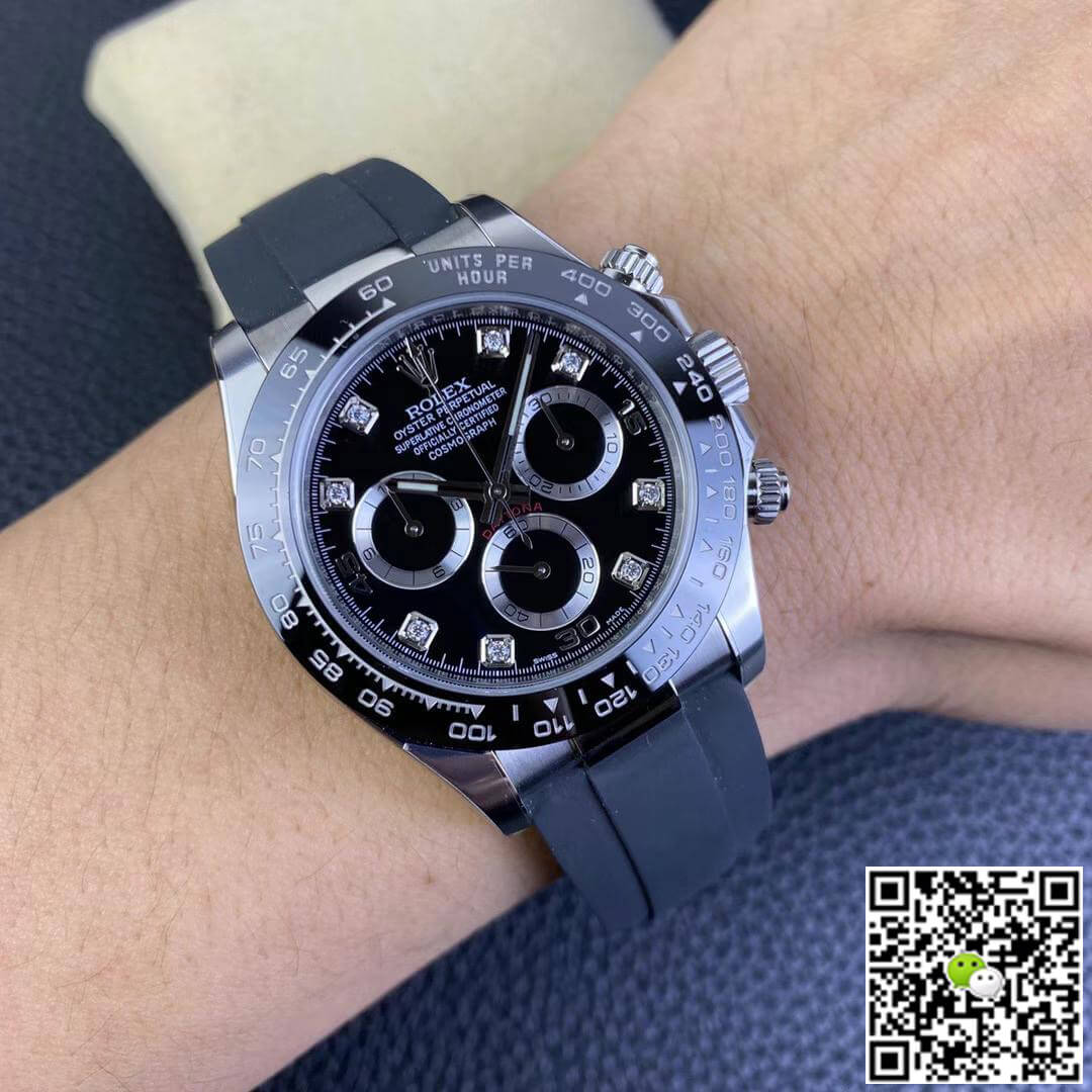 Rolex Cosmograph Daytona M116519LN-0025 Clean Factory Diamond-set Dial