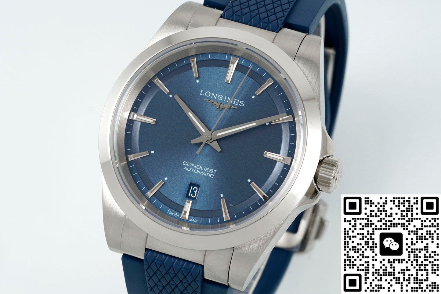 Longines Concas L3.830.4.92.9 AF Factory Rubber Strap