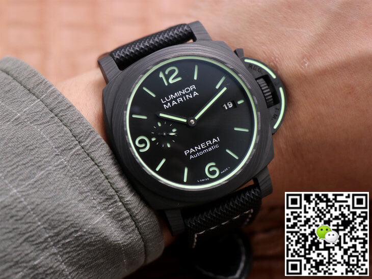 Panerai Luminor PAM1118 VS Factory Carbon Fiber Case