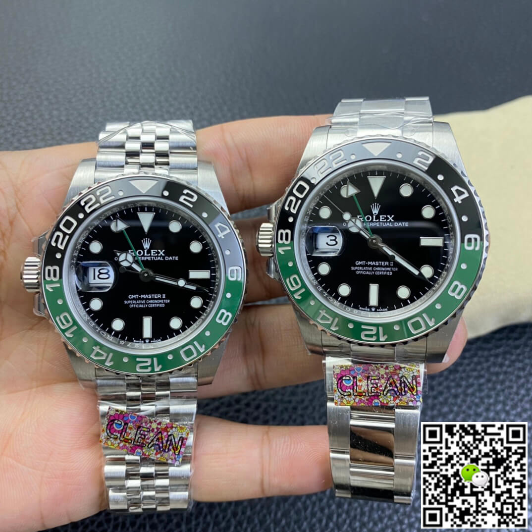 Rolex GMT Master II M126720VTNR-0001 Clean Factory Black Dial