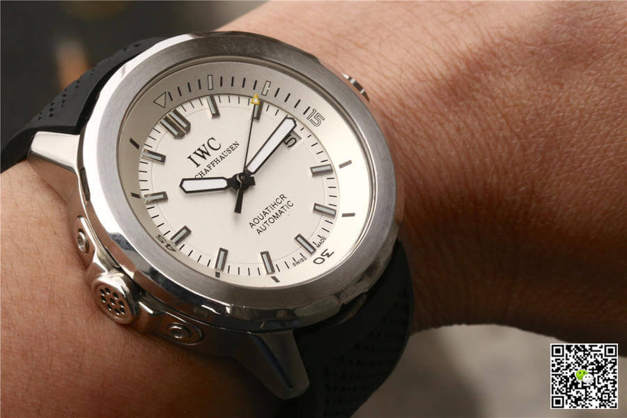 IWC Aquatimer IW329003 V6 Factory Silver White Dial