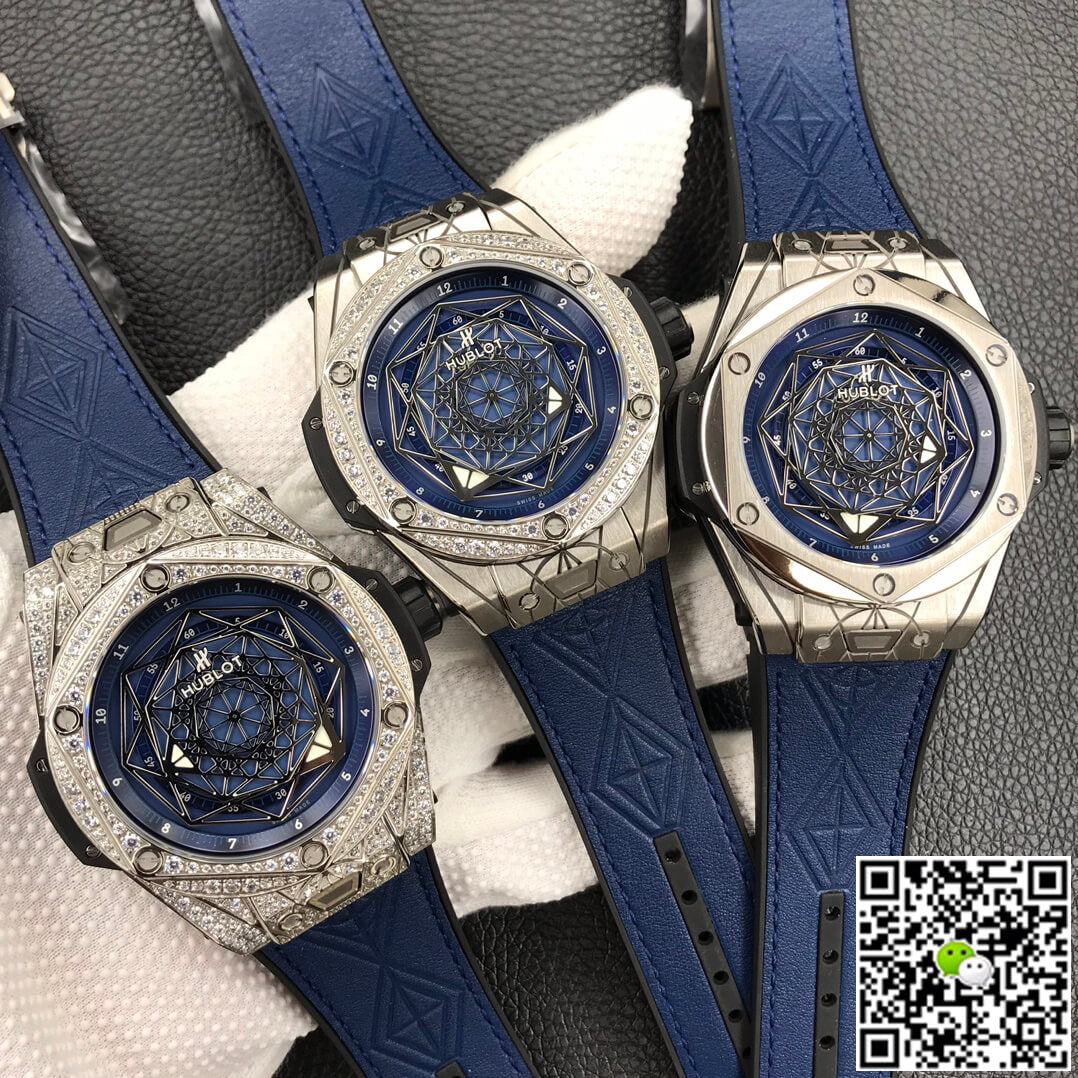 Hublot Big Bang WWF Factory Titanium Full Diamond Case