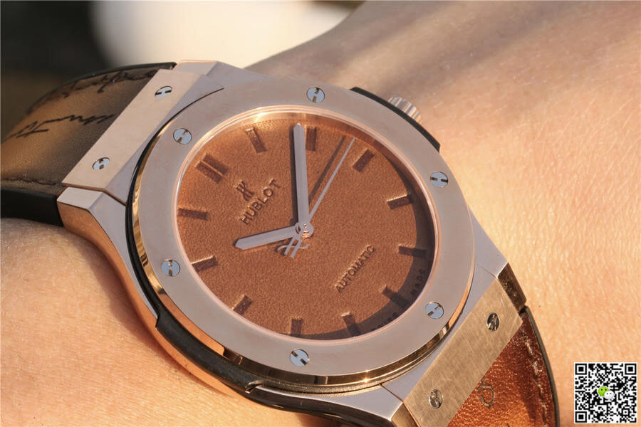 Hublot Classic Fusion Berluti Scritto 511.OX.0500.VR.BER16 TW Factory Tobacco Dial