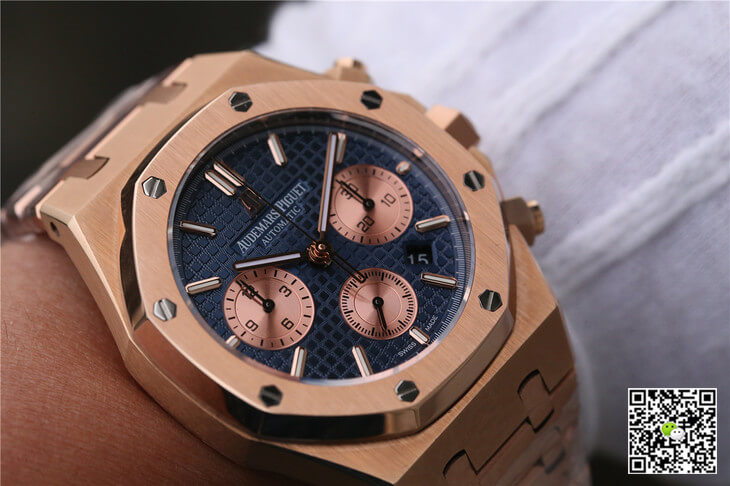 Audemars Piguet Royal Oak Chronograph 26331OR.OO.1220OR.01 OM Factory Blue Dial
