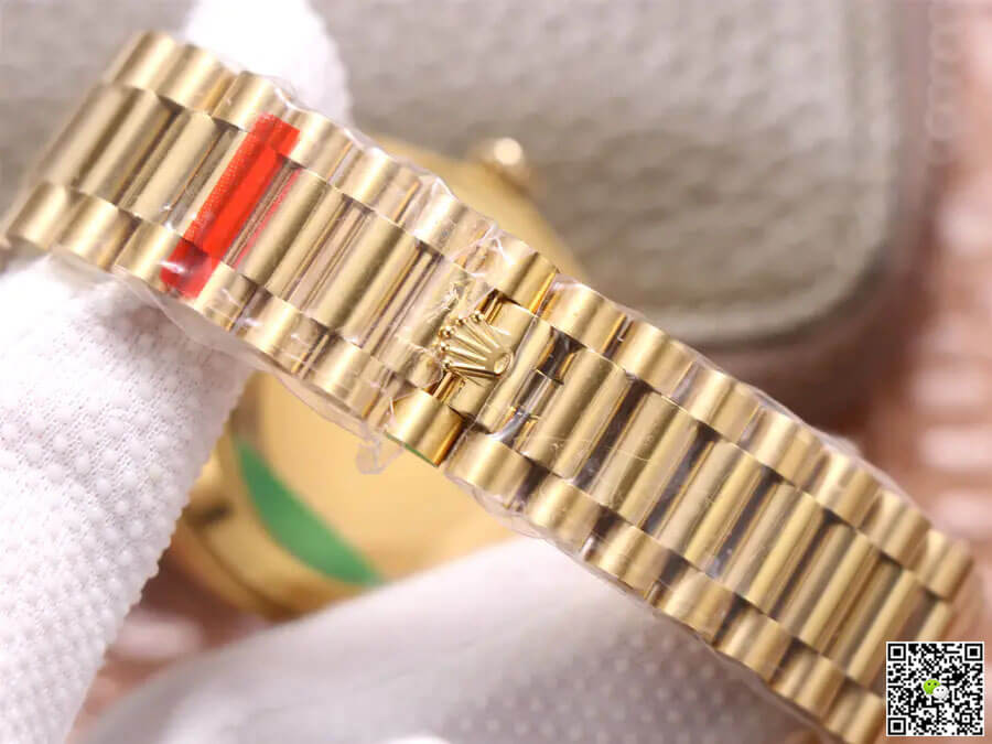 Rolex Day-Date M228348RBR-0008 EW Factory Champagne Dial