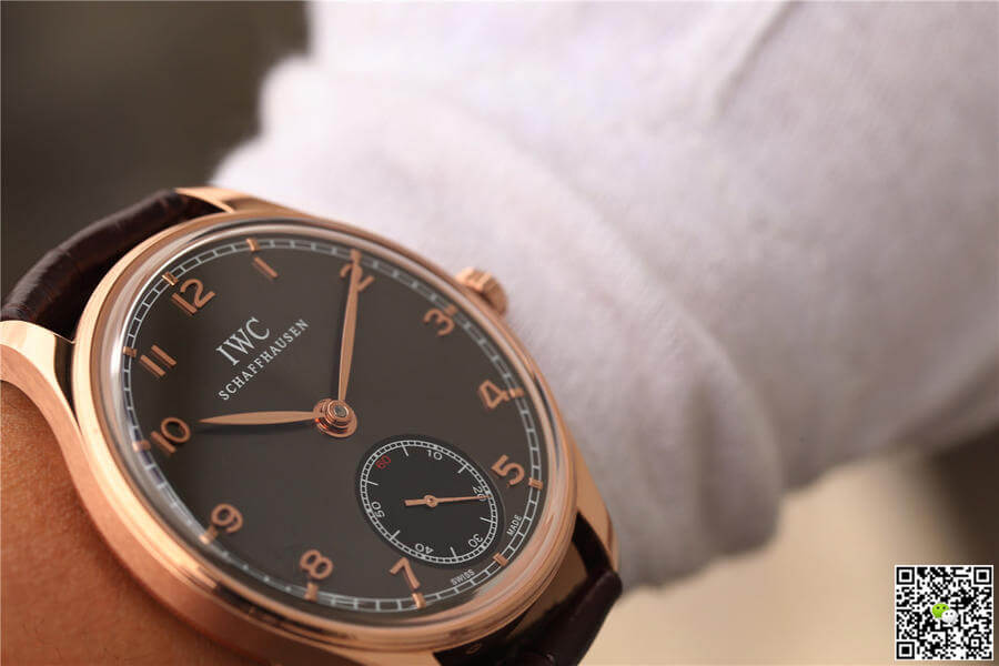 IWC Portuguese IW545406 ZF Factory Brown Dial