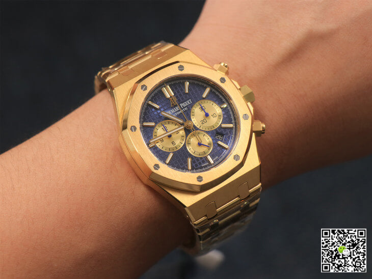 Audemars Piguet Royal Oak Chronograph 26331BA.OO.1220BA.01 OM Factory Blue Dial