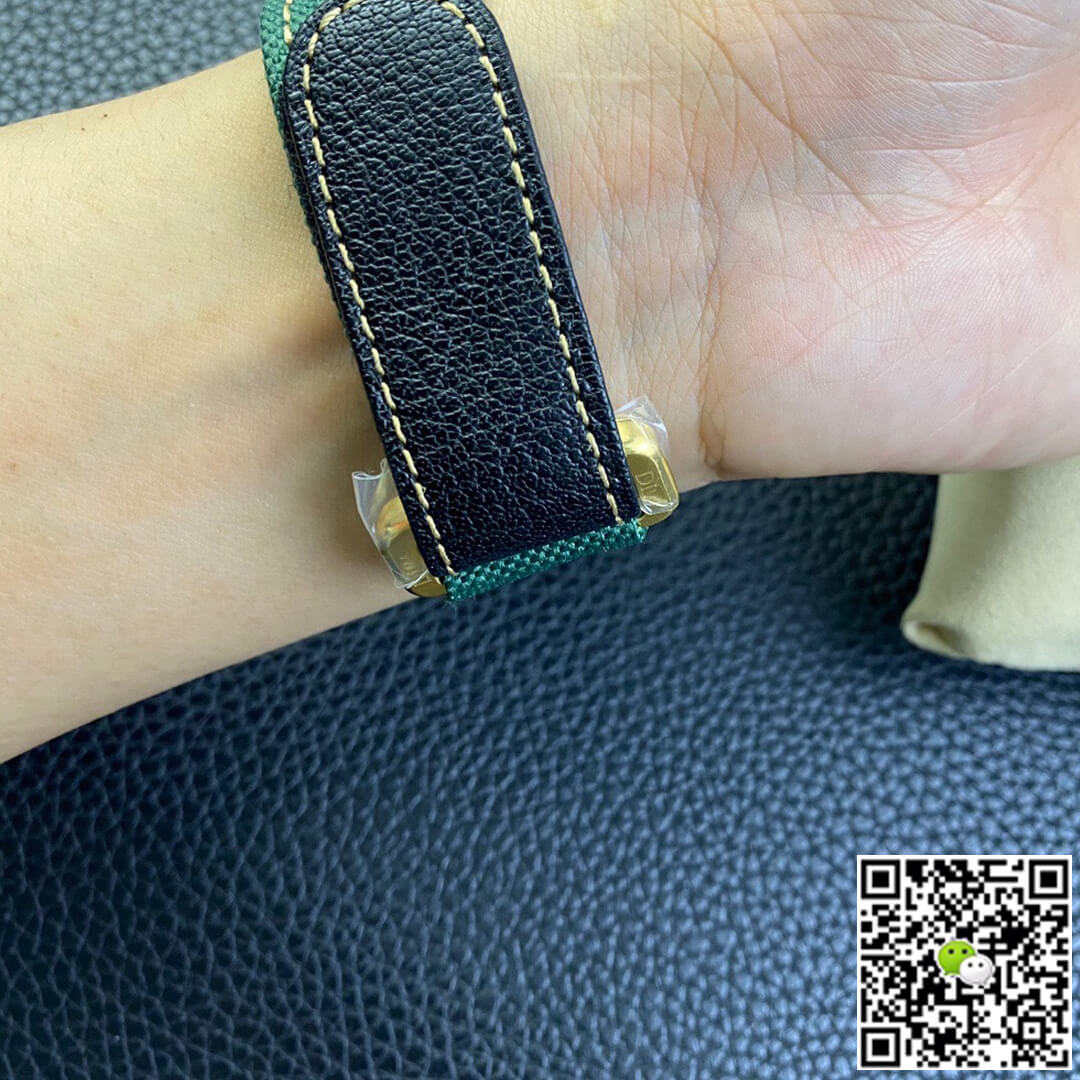 Rolex GMT-MASTER II Diw Carbon Fiber Case Green Fabric Strap