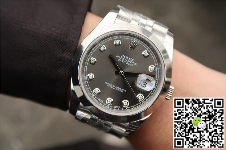 Rolex Datejust M126300 EW Factory Grey Dial