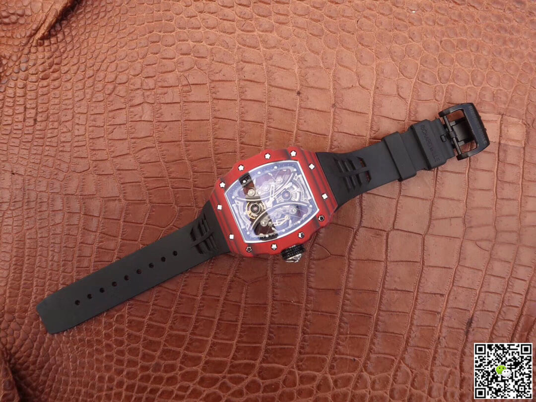 Richard Mille RM53-01 KV Factory TPT Carbon Fiber Black Strap