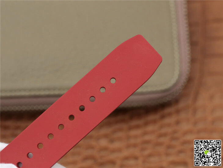 Richard Mille RM11-03 KV Factory Carbon Fiber Red Strap