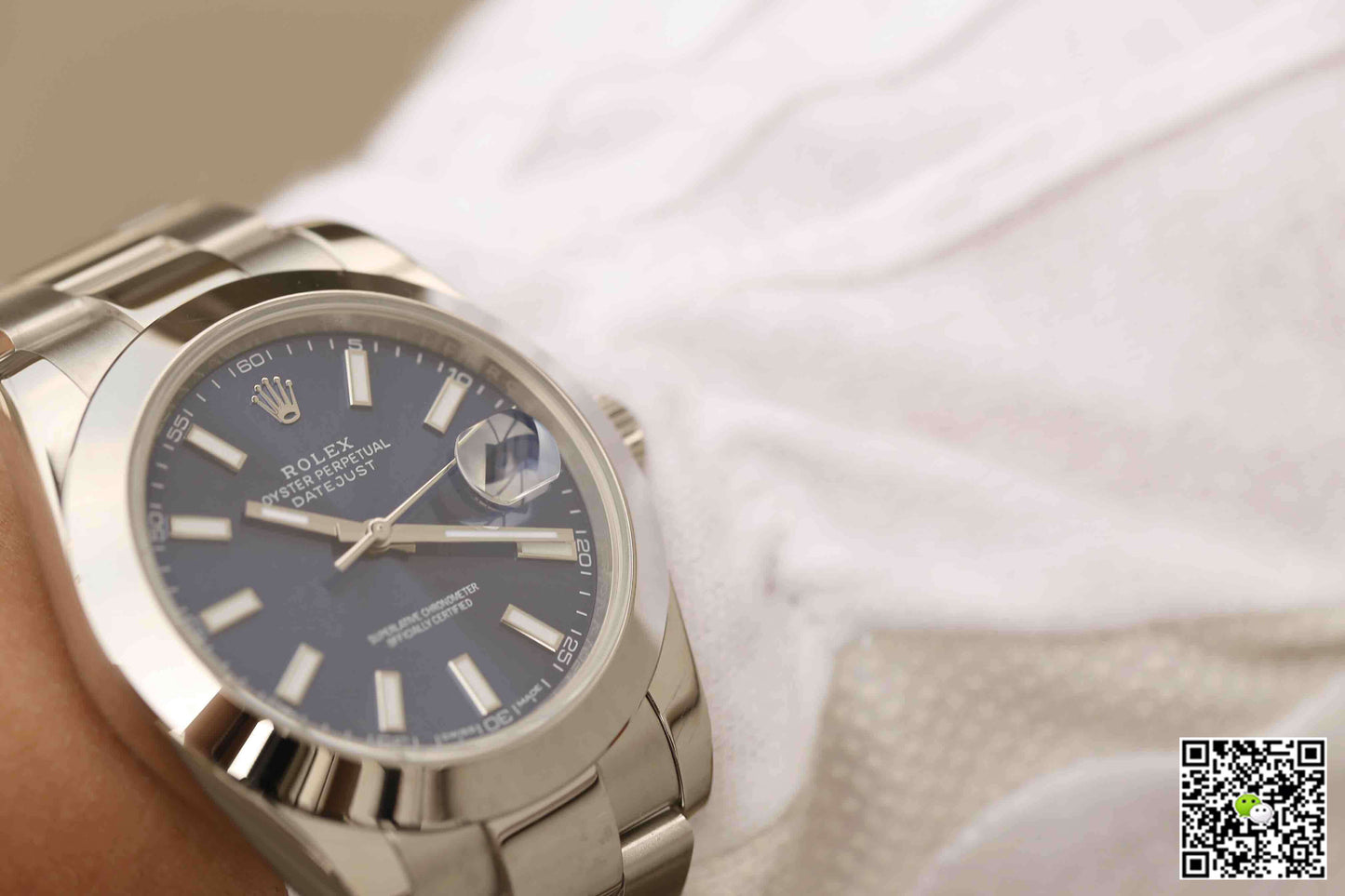 Rolex Datejust M126300-0001 EW Factory Blue Dial