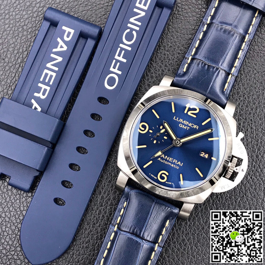 Panerai Luminor GMT PAM01033 VS Factory Dark Blue Dial