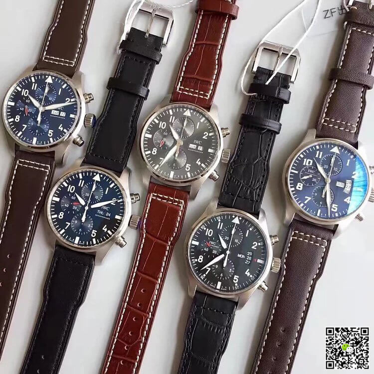 IWC Pilot IW37777 ZF Factory Black Dial