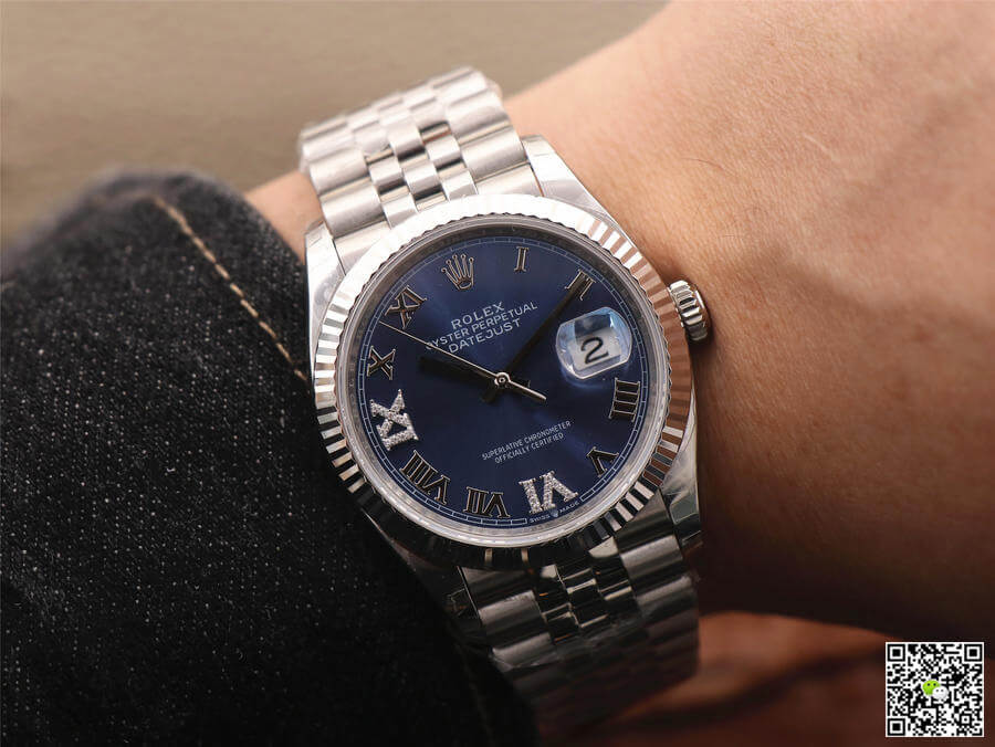 Rolex Datejust 126234 EW Factory Blue Dial