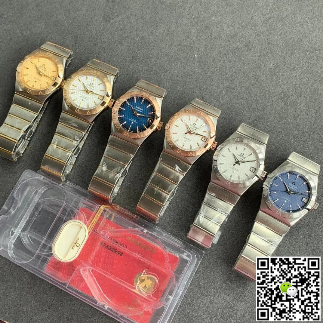 Omega Constellation 123.20.38.21.03.001 VS Factory Rose Gold