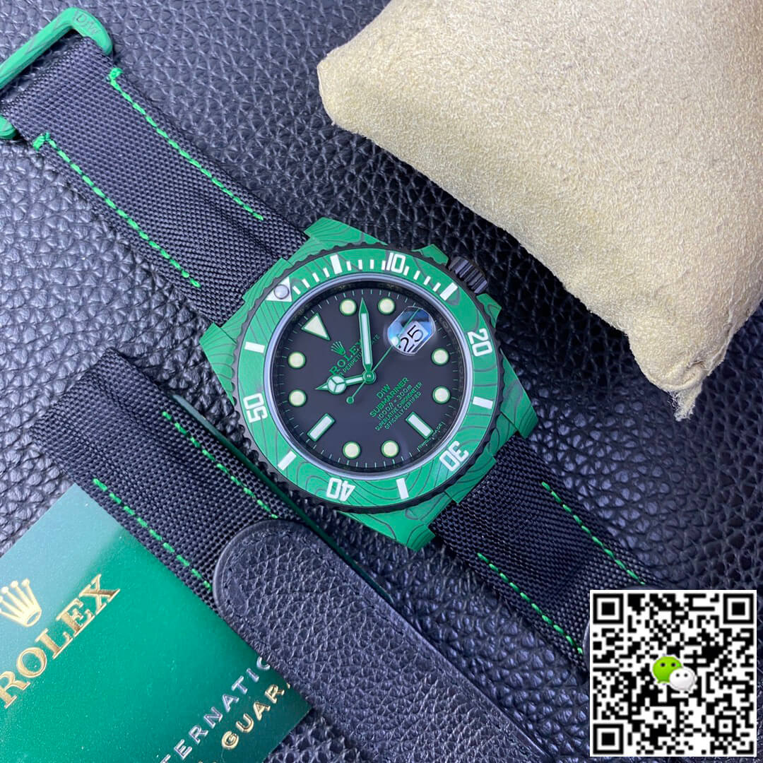 Rolex Submariner VS Factory Green Carbon Fiber Bezel