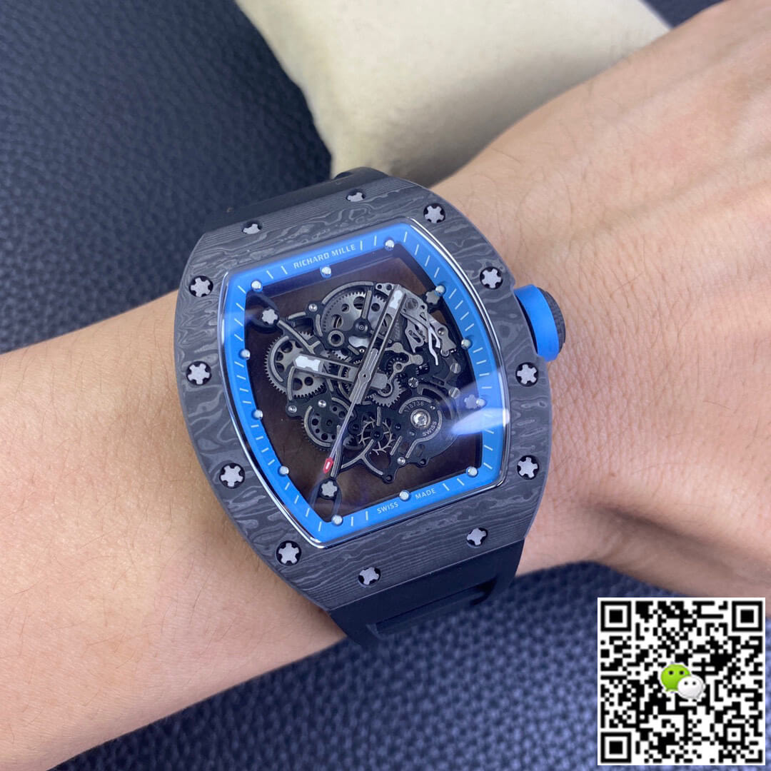 Richard Mille RM055 NTPT BBR Factory Black Strap