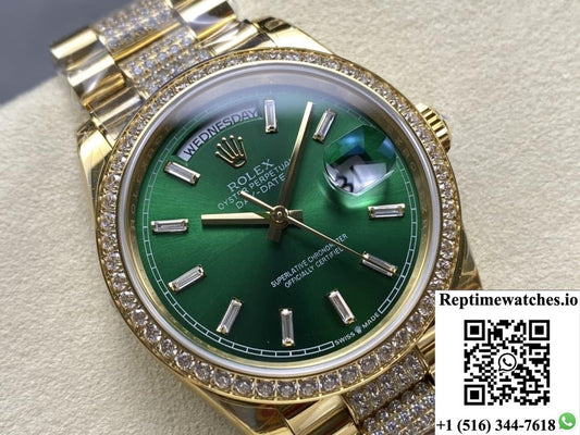 Rolex Day-Date M128348rbr-0079 8+ Factory Week Display