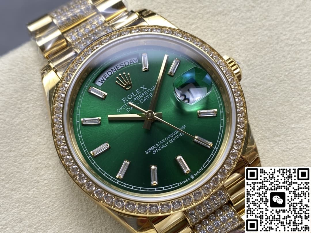 Rolex Day-Date M128348rbr-0079 8+ Factory Week Display