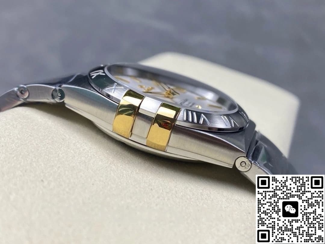 Omega Constellation 123.20.35.20.02.004 M+ Factory Stainless Steel Bezel