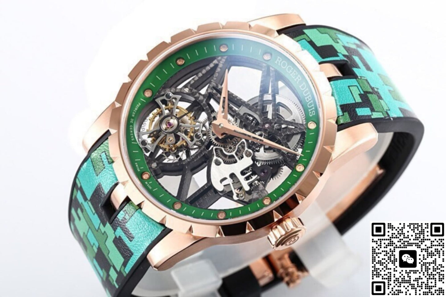 Roger Dubuis Excalibur RDDBEX0939 NEW Factory Rose Gold Buckle