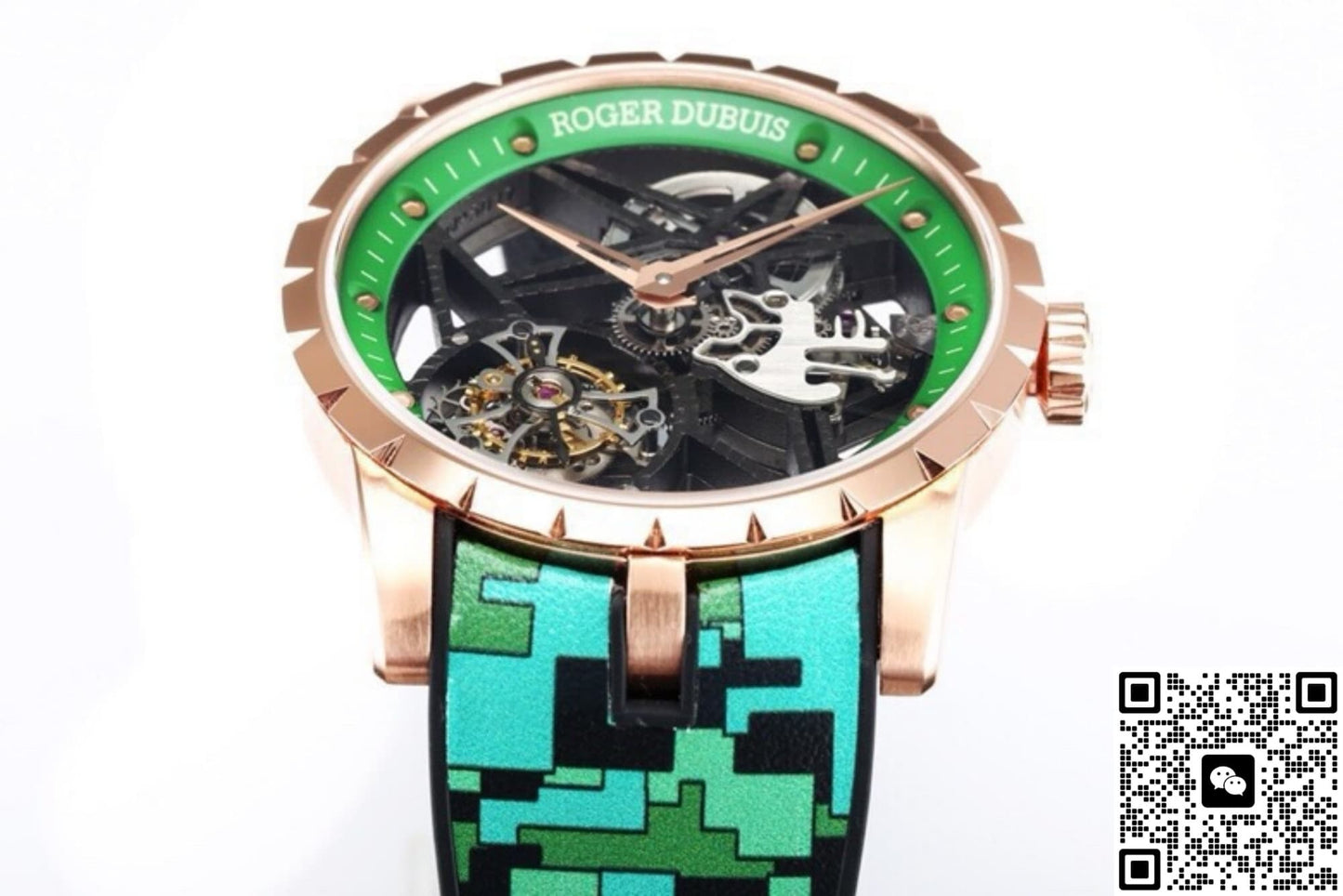 Roger Dubuis Excalibur RDDBEX0939 NEW Factory Rose Gold Buckle