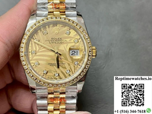 Rolex Datejust M126283RBR-0029 GM factory diamond bezel