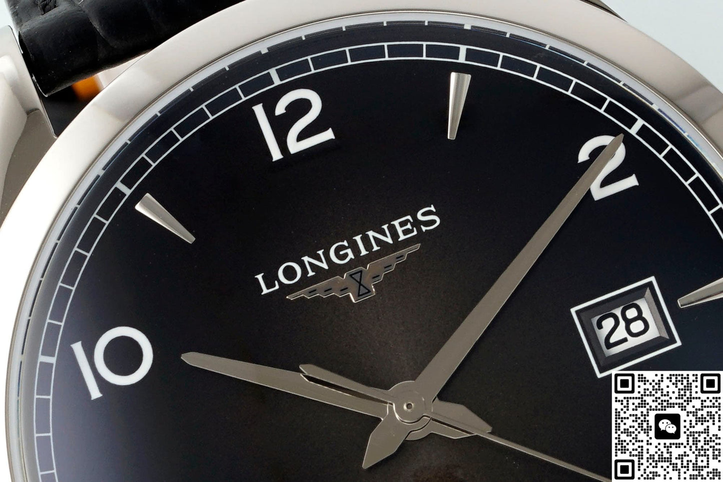 Longines Record Collection L2.821.4.56.2 AF Factory Crocodile Skin