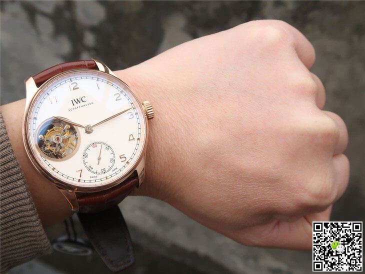 IWC Portuguese Tourbillon IW546302 ZF Factory Rose Gold